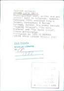 British Writer Edward Lucie-Smith - Vintage Photograph