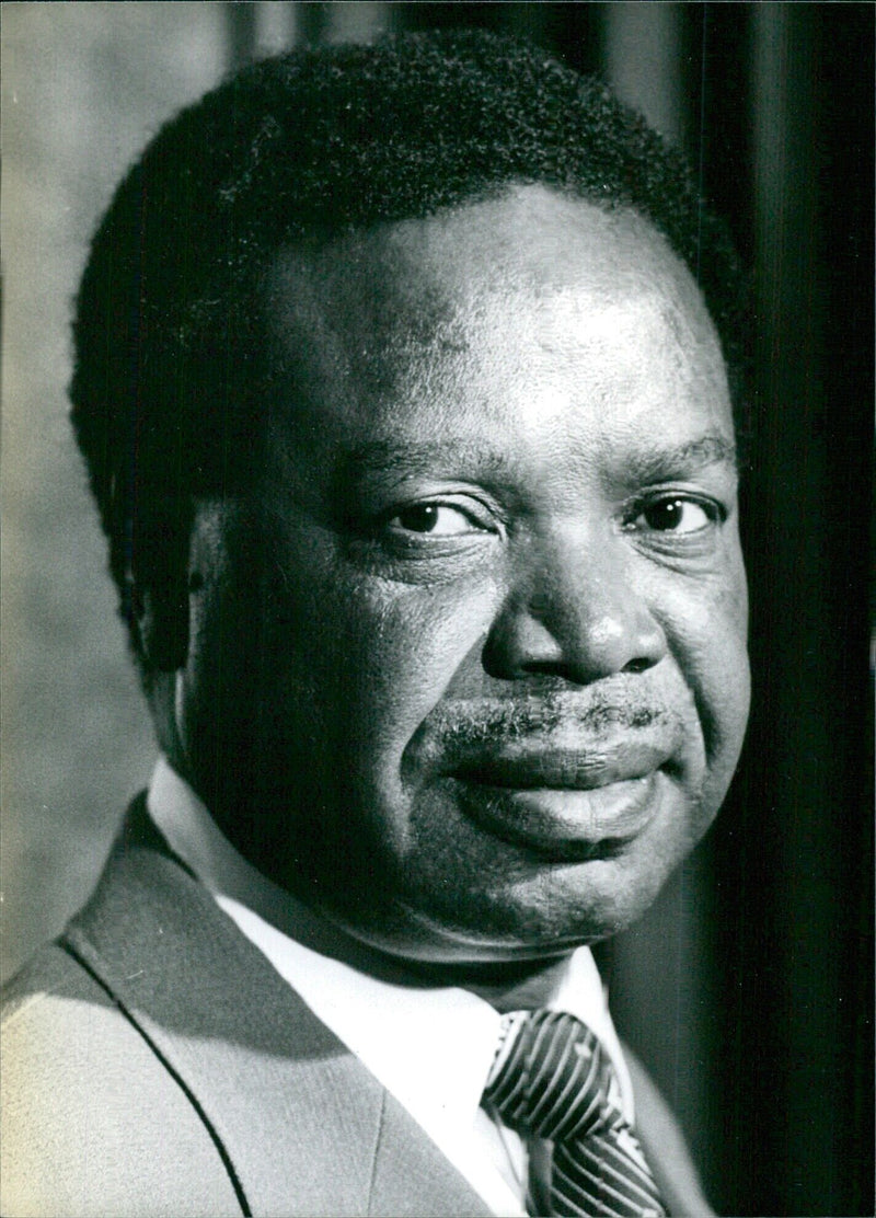 Prof. H.W.E. NTSANWISI OPS - Vintage Photograph