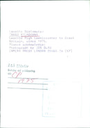 Lesotho High Commissioner to Great Britain - Vintage Photograph