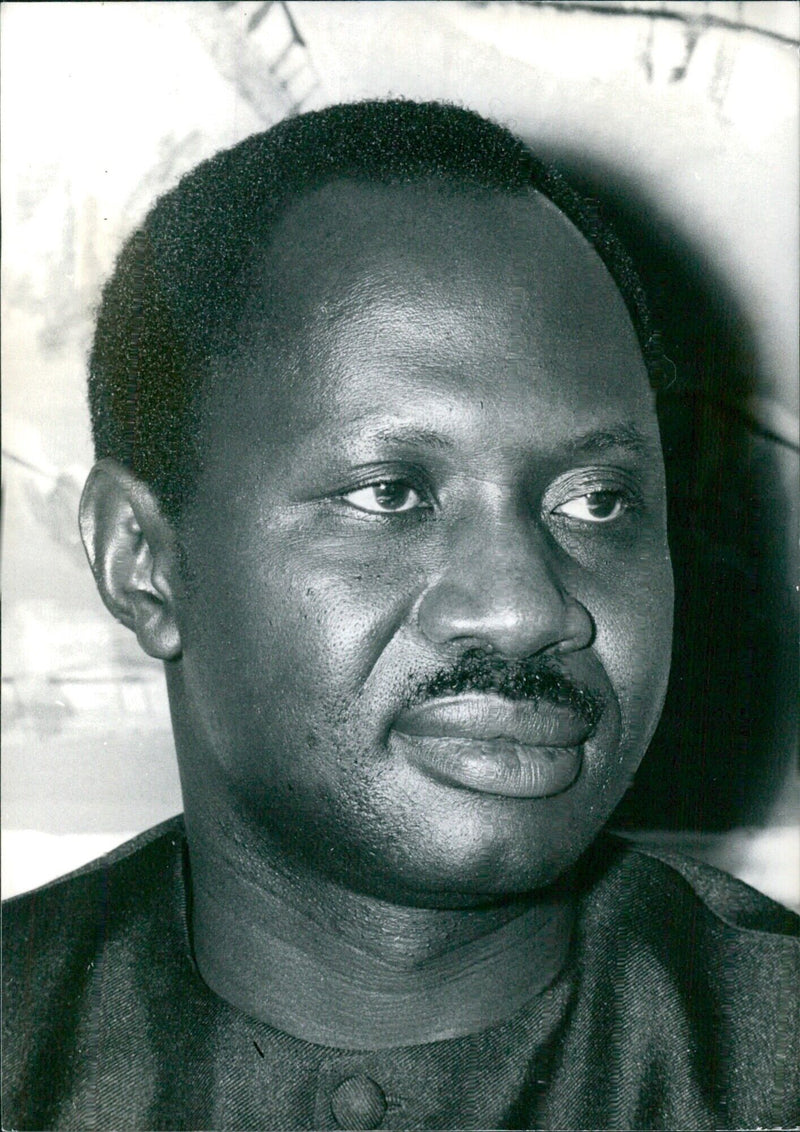 Tanzanian Diplomat Amon James Nsekela - Vintage Photograph