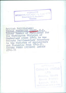 British Politician Thomas Frederick Peart - Vintage Photograph