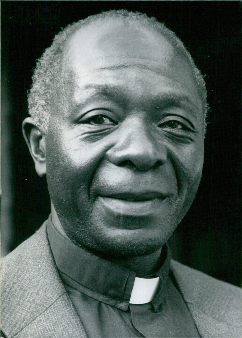 Bishop Adrian K. Ndungu, Roman Catholic Bishop of Masaka in Uganda - Vintage Photograph