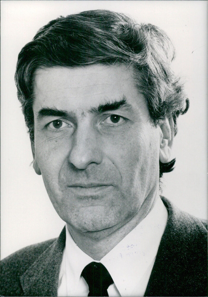 Ruud Lubbers, Prime Minister of the Netherlands - Vintage Photograph