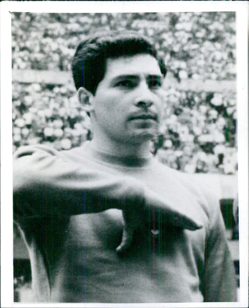 Mexican International Footballer - Vintage Photograph