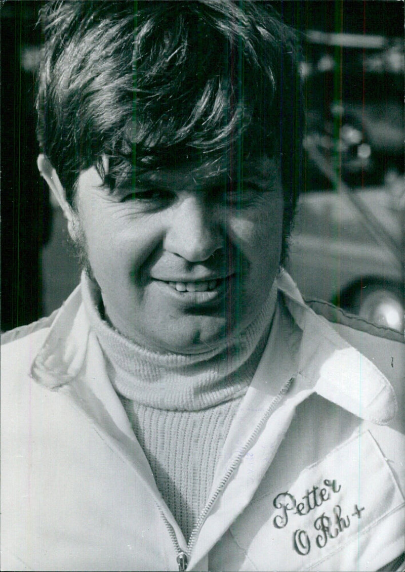 Swedish Racing Driver Ingvar Pettersson - Vintage Photograph