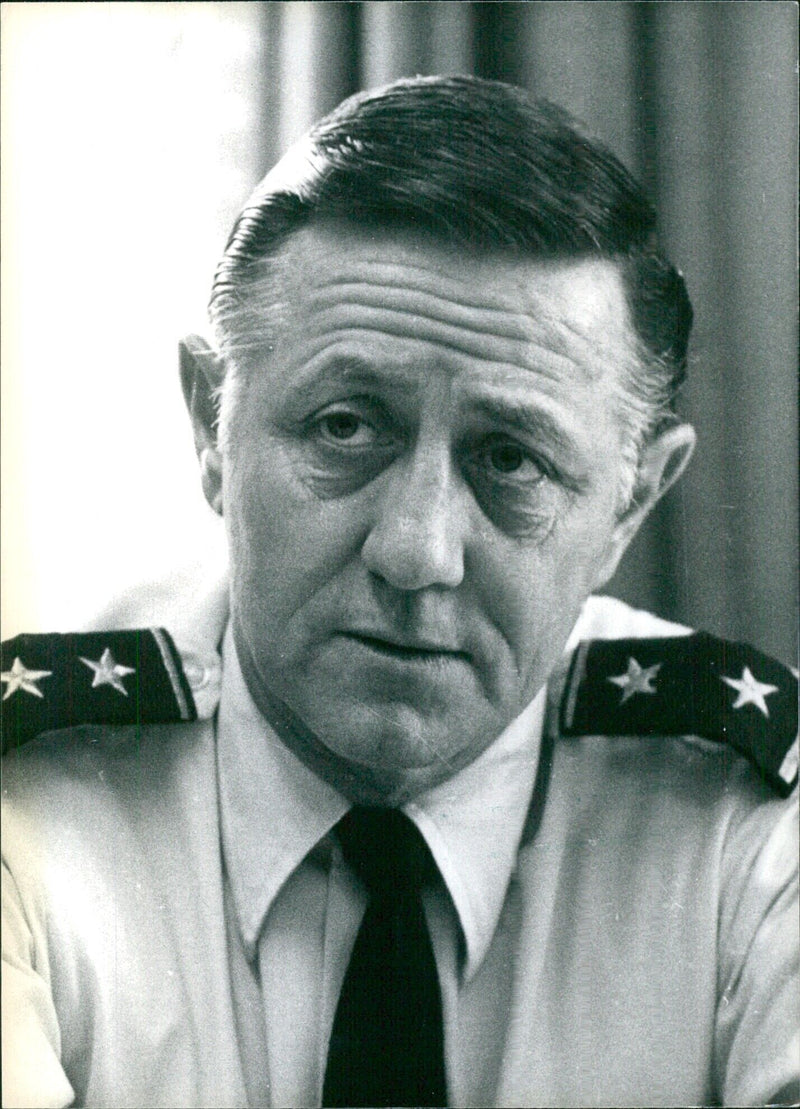 Maj. Gen. William C. Norris, Commander of the Third Air Force - Vintage Photograph