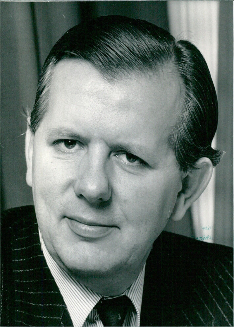 British Politician Steven Norris, M.P. - Vintage Photograph