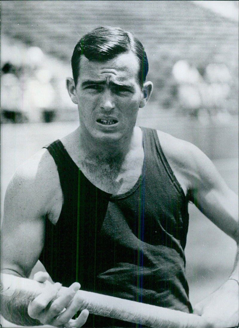 U.S. Olympic Athletes: JOHN PENNEL V - Vintage Photograph