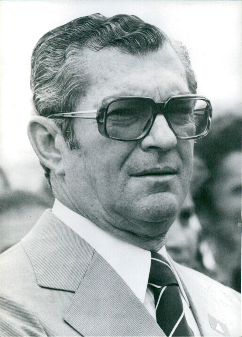 Brazilian Politicians: RUBENS LUDWIG OPS Rubens Ludwig, Brazil's Minister of Education. - Vintage Photograph