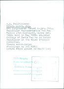 U.S. Politicians: MANUEL LUJAN, Jnr. - Vintage Photograph