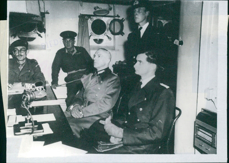 Official photograph of the liberation of the Channel Islands by the British Army - Vintage Photograph