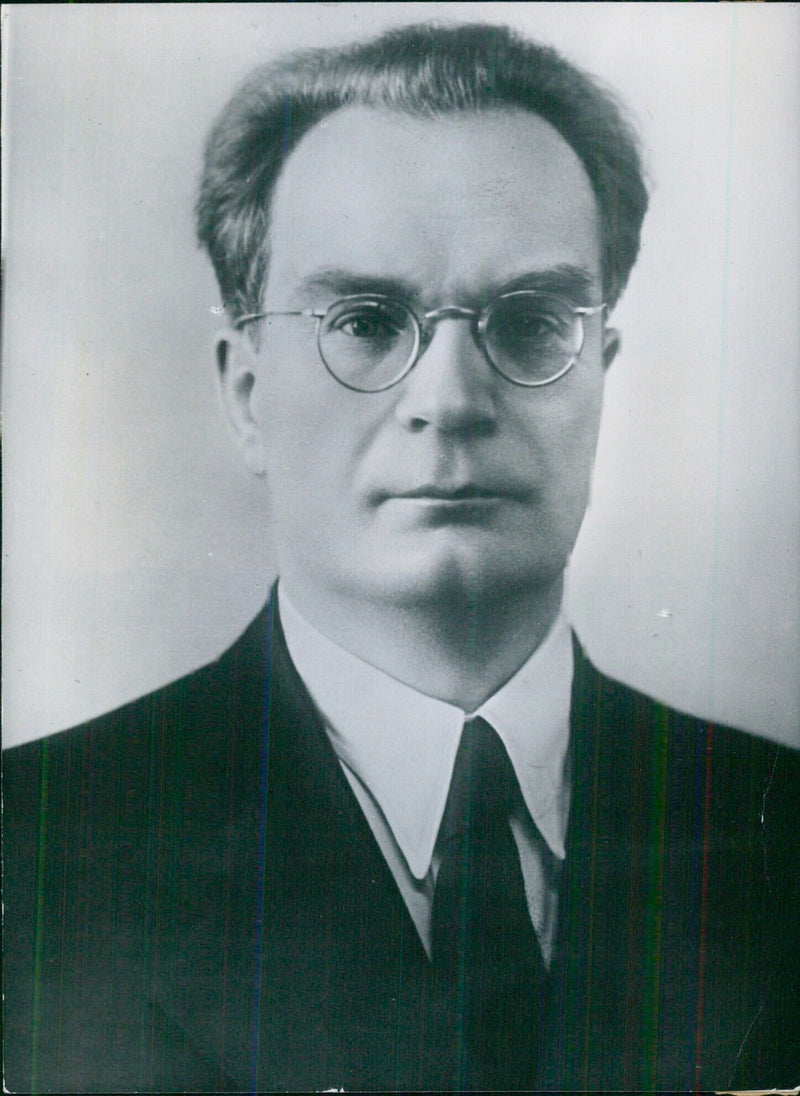 All 87% Soviet Politicians: M.G. PERVUKHIN, First Deputy Chairman of the U.S.S.R. Council of Ministers. - Vintage Photograph