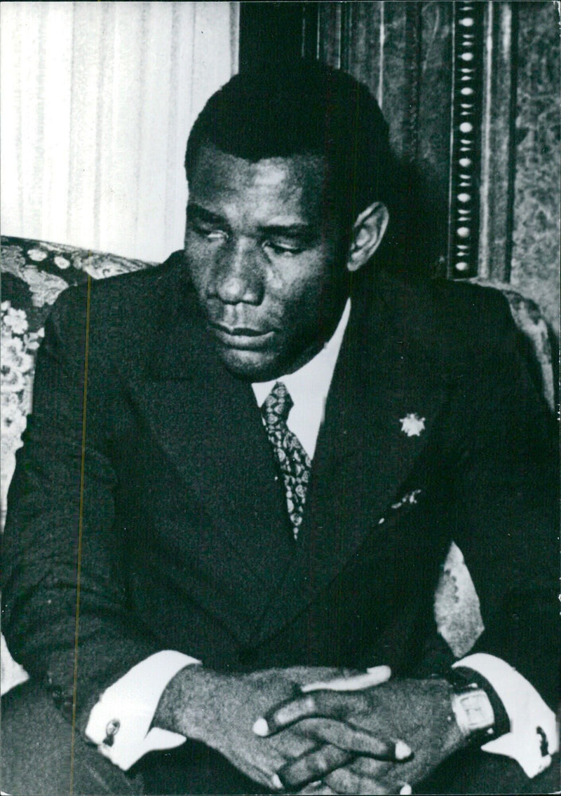 BONIFACIO NGVEMA, Vice Minister of Foreign Relations - Vintage Photograph