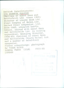 SIR KENNETH PEACOCK, Chairman of Guest Keen and Nettlefolds Ltd. - Vintage Photograph