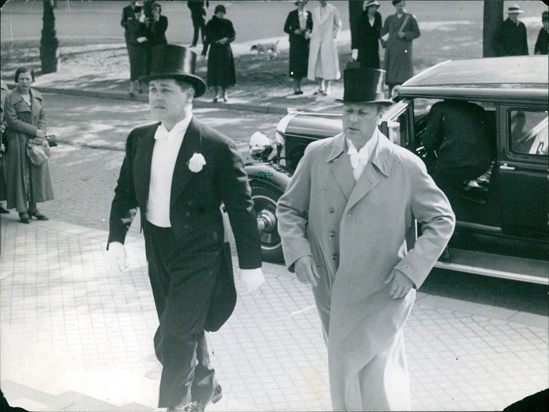 Björling, Jua and Fitt's Wedding - Vintage Photograph