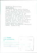 REZSO NYERS OPS - Vintage Photograph