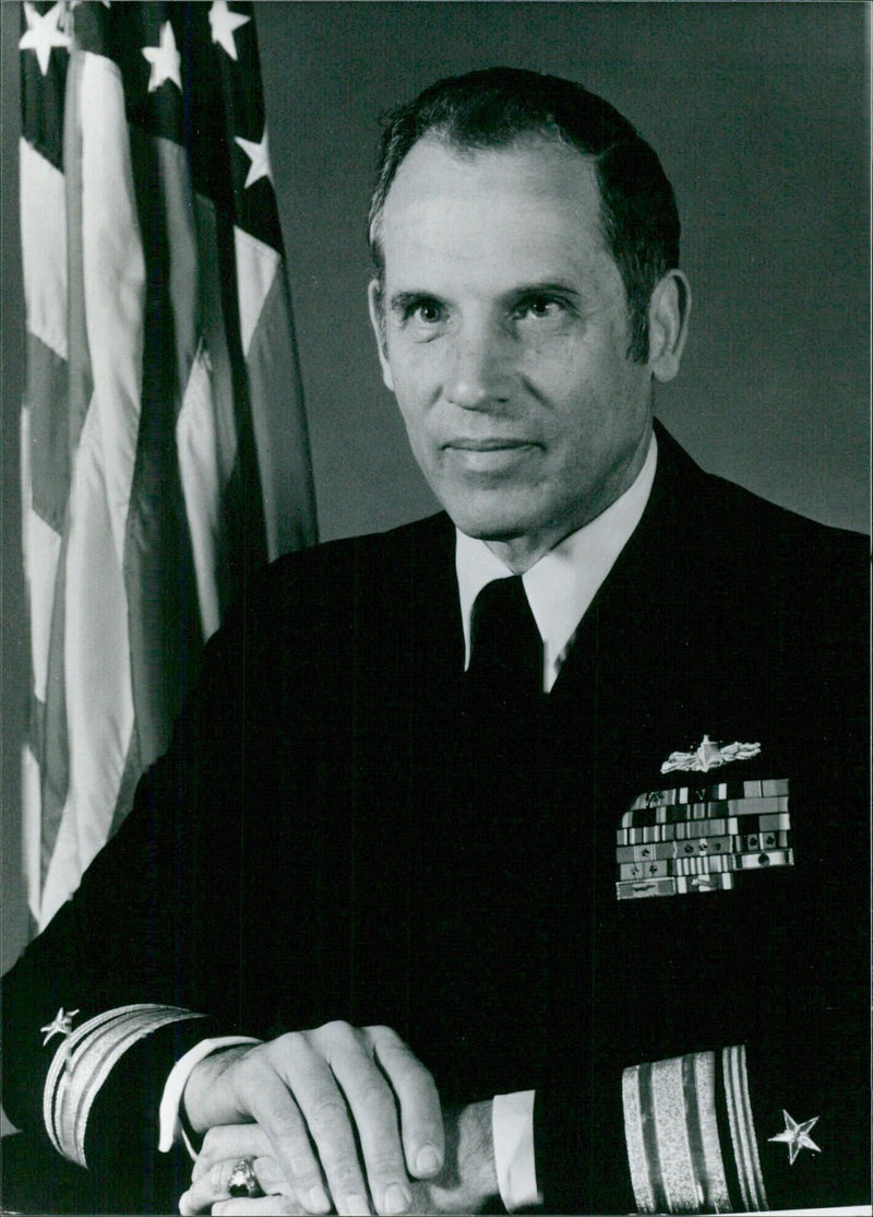 Rear-Admiral William Nivison of the U.S. Navy - Vintage Photograph