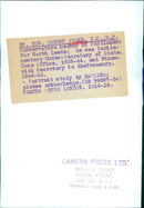 RT. HON. OSBERT PEAKE, P.C.,M.P. - Vintage Photograph