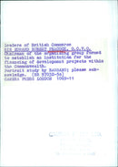 Leaders of British Commerce SIR EDWARD ROBERT PEACOCK, G.C.V.O. GROE - Vintage Photograph