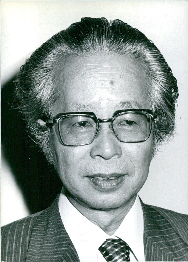 Japanese Scientist: Dr. T. Noguchi - Vintage Photograph