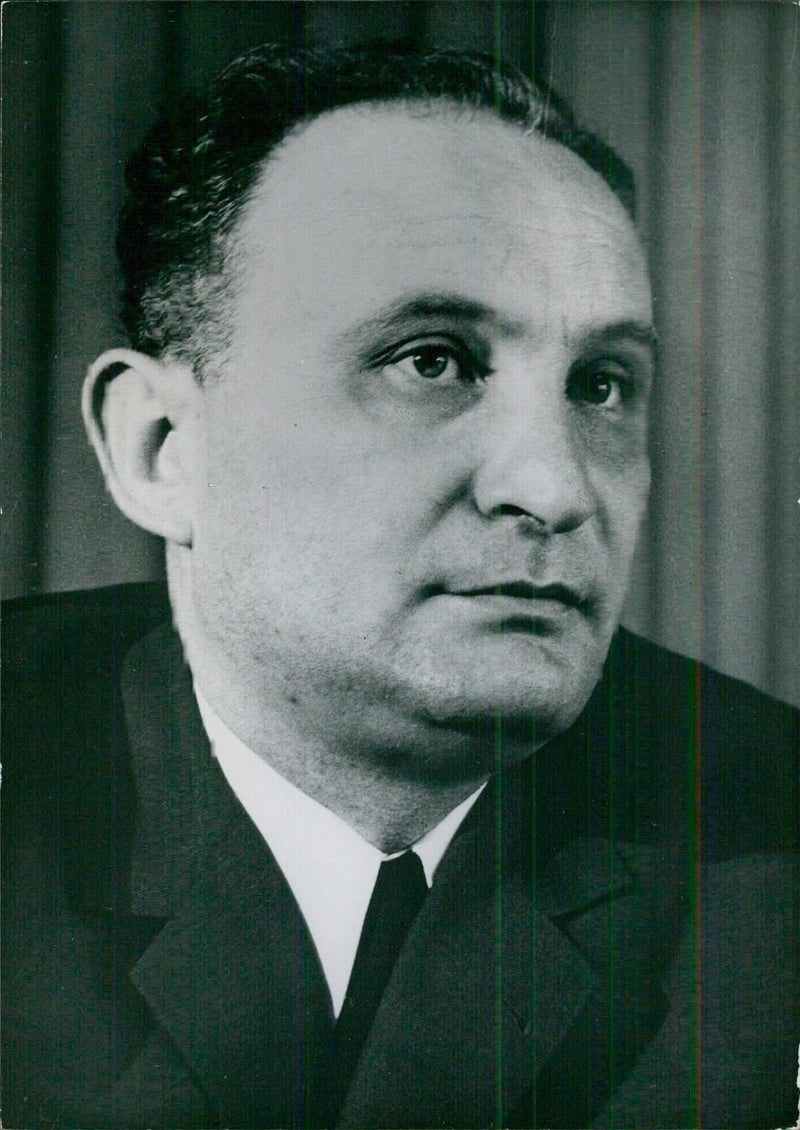 Yugoslav Politicians: DR.MIROSLAV PECUJLIC Member of the Executive Bureau of the League of Communists of Yugoslavia. - Vintage Photograph