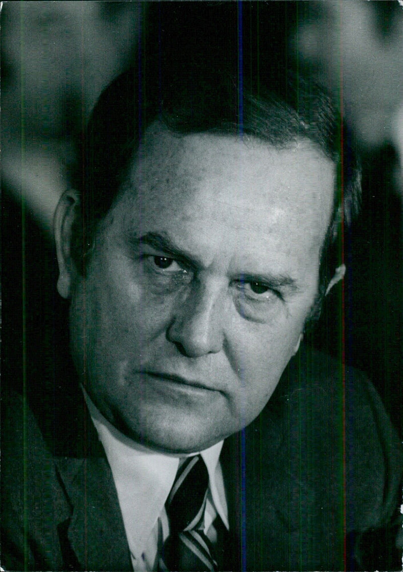 Russell W. Peterson, Republican Governor of Delaware - Vintage Photograph
