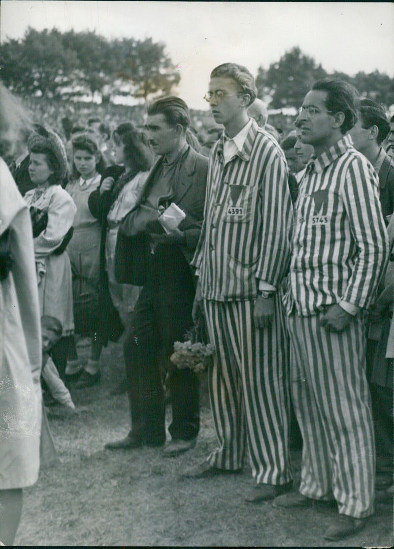 Berlin's First Anti-Fascist Meeting - Vintage Photograph