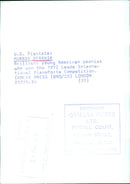 U.S. Pianists: MURRAY PERAHIA - Vintage Photograph