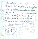 German and English proclamations in Hamburg - Vintage Photograph