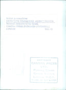 British Detective Commander Albert Perkins, personal detective to the Queen - Vintage Photograph