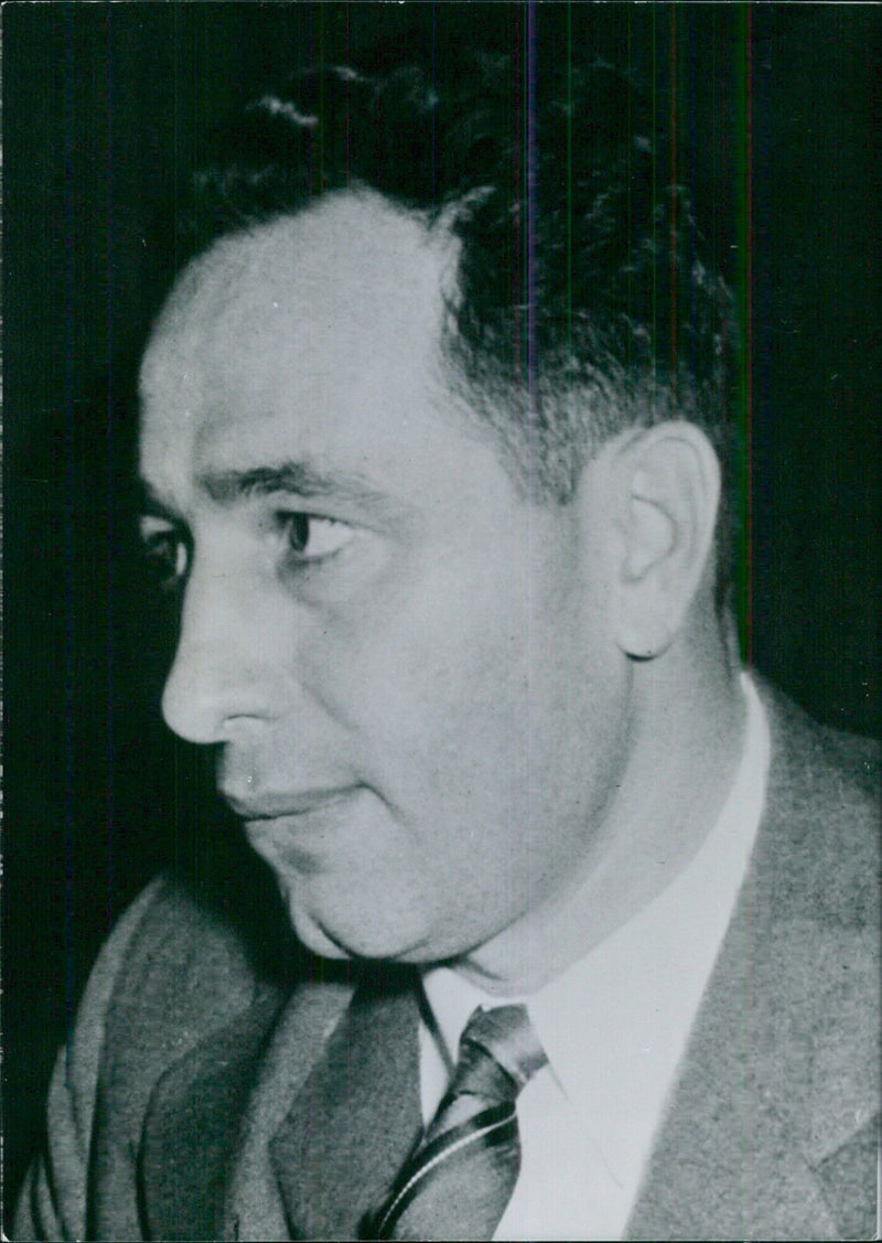 SIMON PEREZ, General Director of the Israeli Ministry of Defence - Vintage Photograph