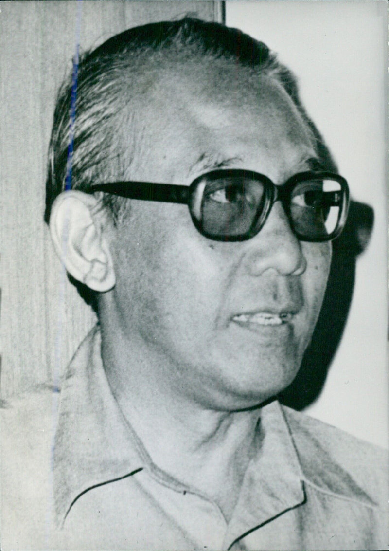 PROFESSOR WIDJOJO NITISASTRO Chairman of the National Development Planning Board & Minister of State for Economic, Financial and Industrial Affairs - Vintage Photograph