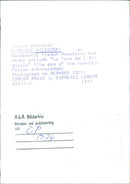 French Writer Clarisse Nicoidski - Vintage Photograph