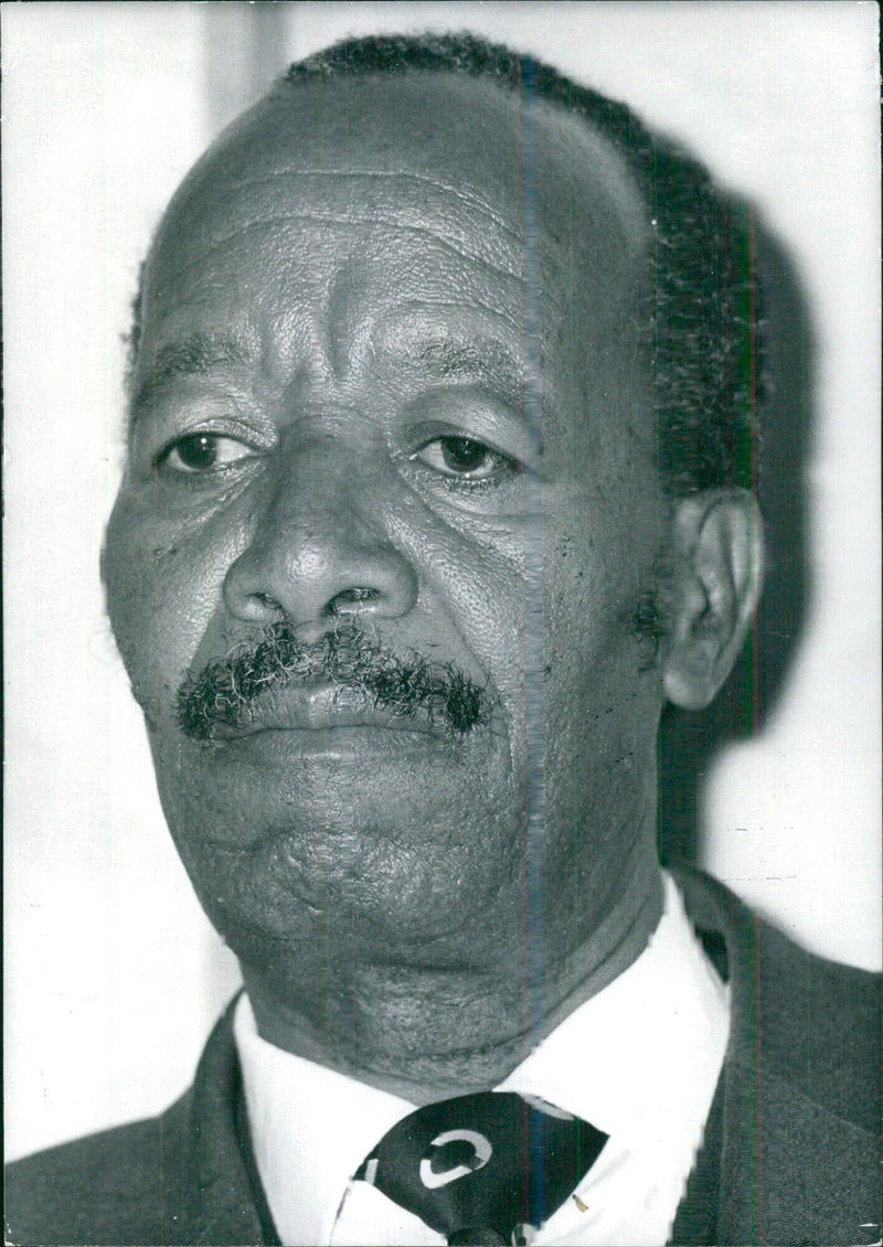 Dr. Cedric Phatudi, Chief Minister of Lebowa - Vintage Photograph