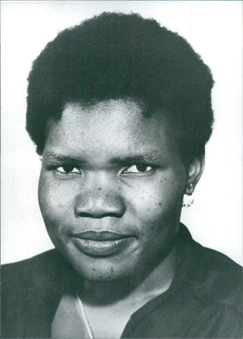 Mrs. Teurai Repa Nhongo, Zimbabwe's Minister of Community Development and Women's Affairs - Vintage Photograph