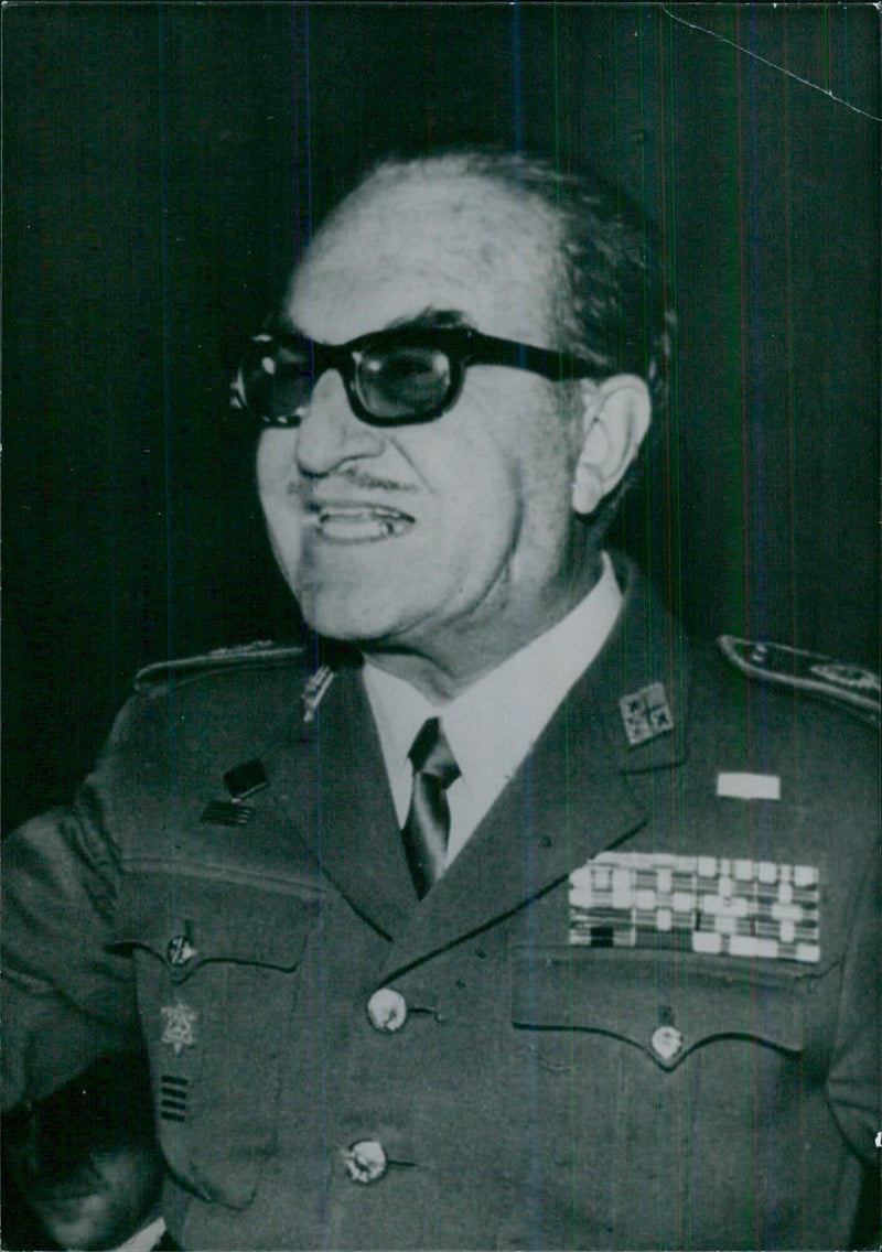 General Antonio Perez Viñeta, Military Governor of the Catalonia Region - Vintage Photograph