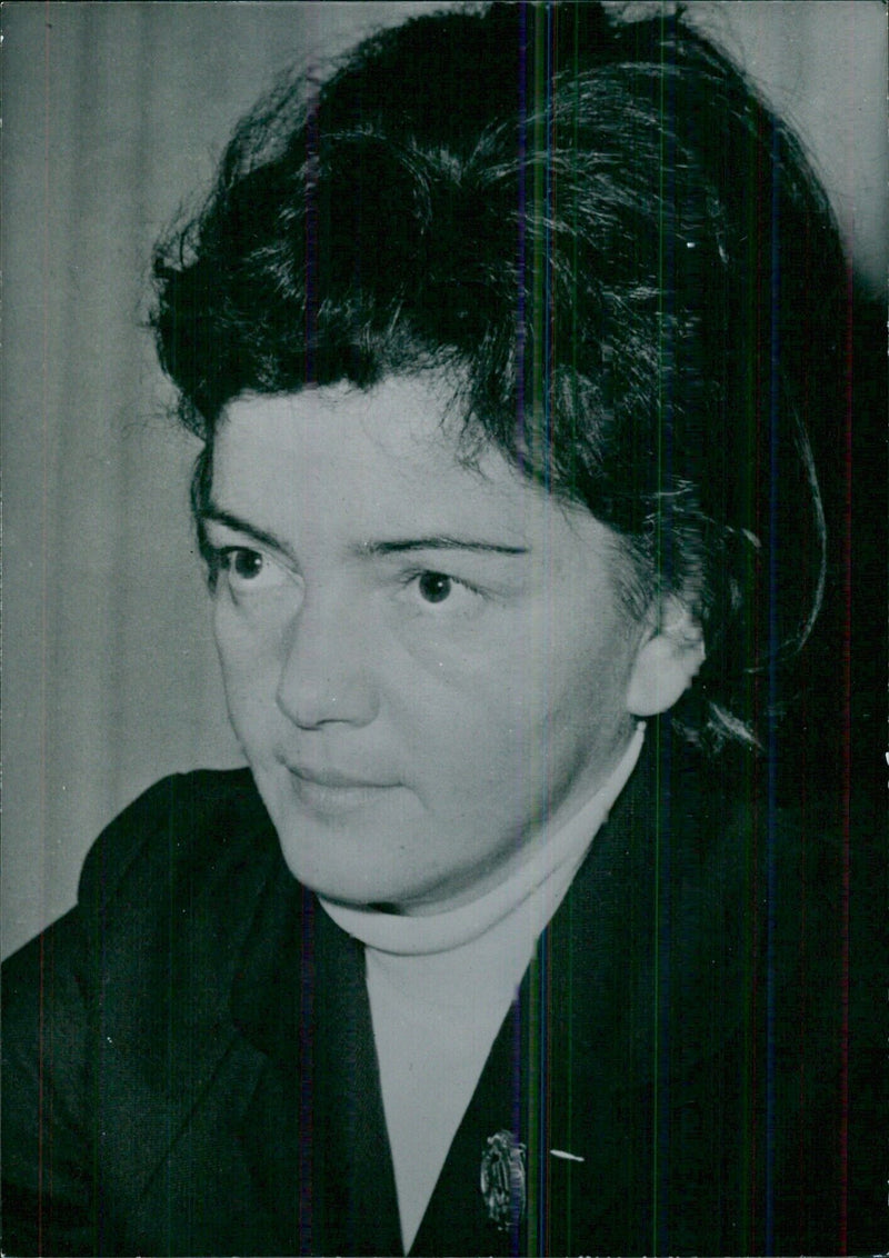 MRS. SONA PENNIGEROVA, Czechoslovak Politician - Vintage Photograph