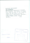 British television actress Pat Phoenix - Vintage Photograph