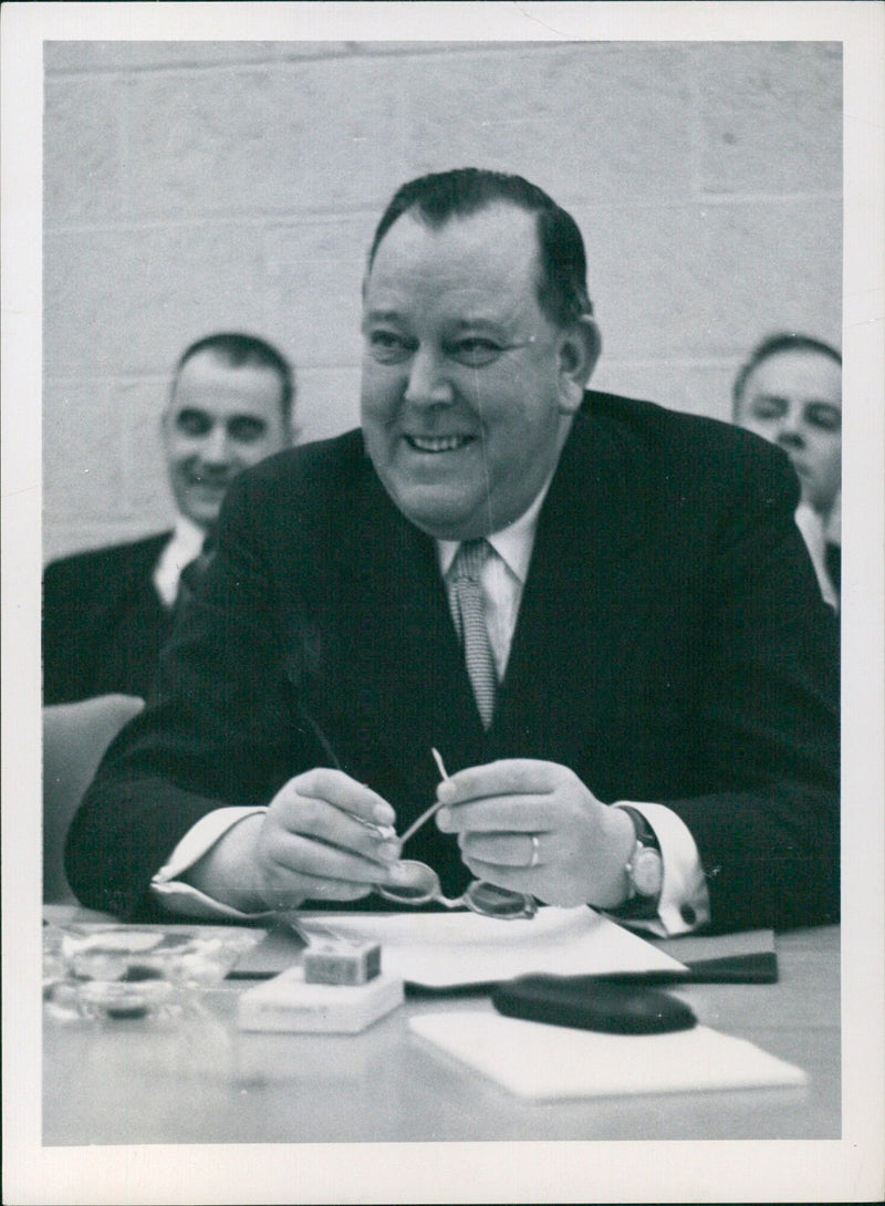 Secretary-General Trygve Lie's Statement on the Representation of China - Vintage Photograph