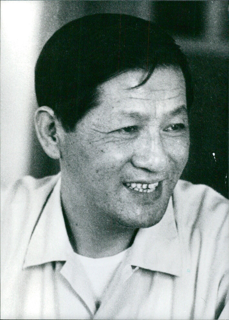 Chinese Politician Ni Zhifu - Vintage Photograph