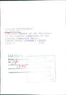 NI CHIH-FU, Chinese Politician - Vintage Photograph