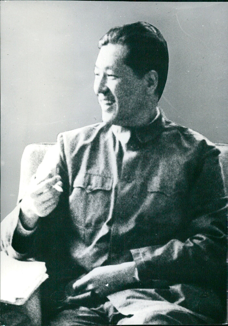 NI CHIH-FU, Chinese Politician - Vintage Photograph