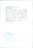 Zimbabwe Politicians - Vintage Photograph