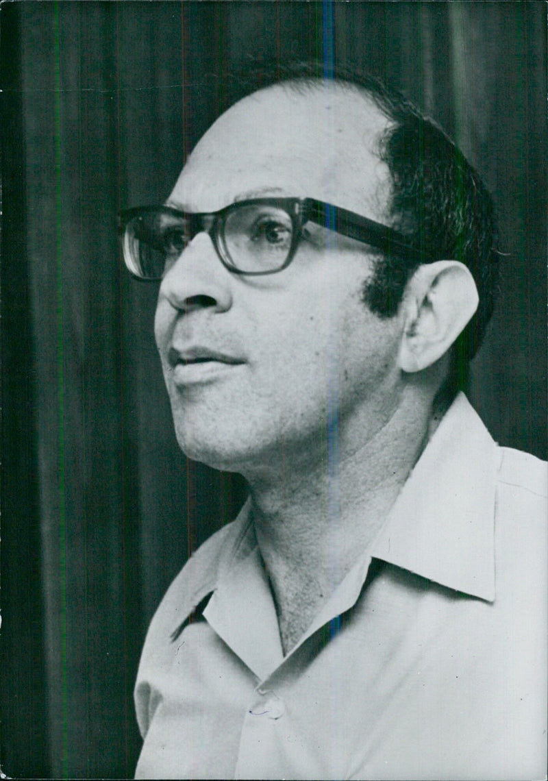 Israeli Scientist Professor Yuval Ne'eman - Vintage Photograph