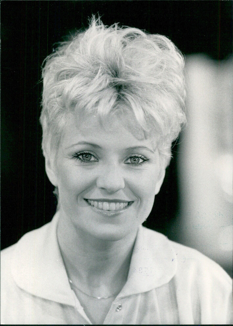 British Actress Mandy Perryment in "Singing in the Rain" - Vintage Photograph