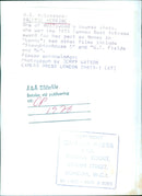 VALERIE PERRINE - Premiada Actriz de Hollywood - Vintage Photograph