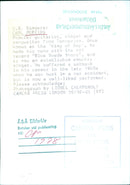 Carl Perkins, Popular U.S. Singer - Vintage Photograph