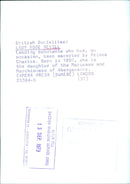 British Socialite Lady Rose Nevill - Vintage Photograph