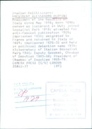 President Alessandro Pertini - Vintage Photograph