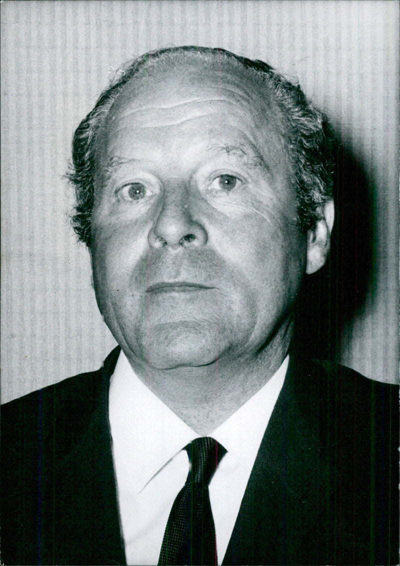 ERIC NEWTON, Chief Investigating Officer at the Board of Trade - Vintage Photograph